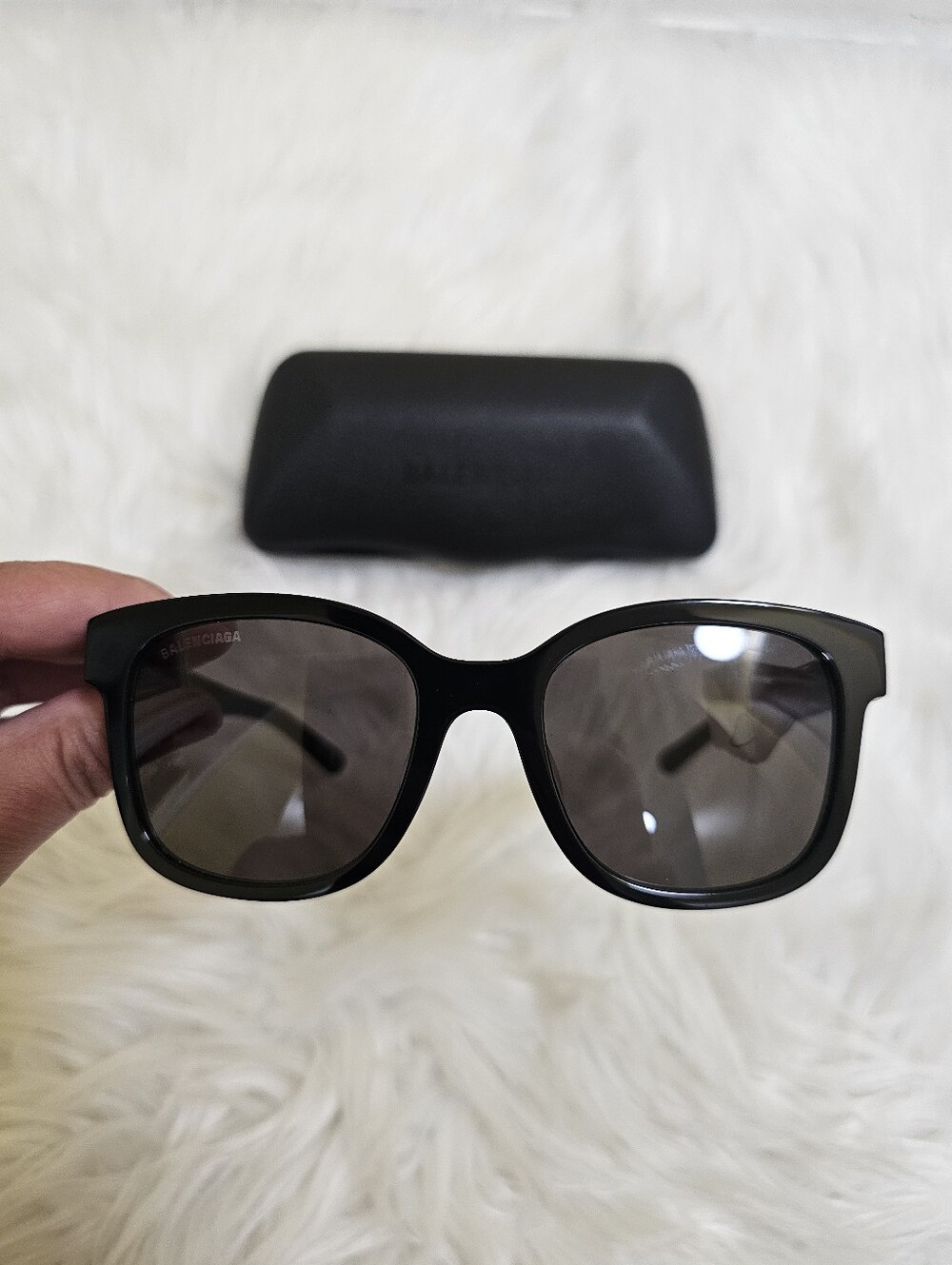 Balenciaga 52mm Polarized Square Sunglasses - Picture 6 of 14